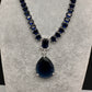 Blue Sapphire Short Necklace