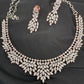 Rose Gold AD Leaf Necklace