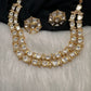 Moissanite Clear Stone Short Necklace