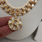 Moissanite Clear Stone Short Necklace