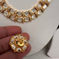 Moissanite Clear Stone Short Necklace