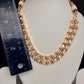 Moissanite Clear Stone Short Necklace