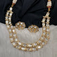 Moissanite Clear Stone Short Necklace