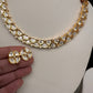 Moissanite Clear Stone Dainty Short Necklace