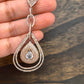AD Earrings in Victorian and Rose Gold Polish