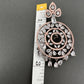 AD Clear Stone Victorian Finish Earrings