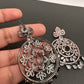 AD Clear Stone Victorian Finish Earrings