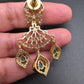 AD Emerald Green Stone Earrings