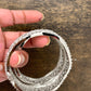 AD Bangle Silver Finish
