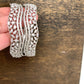 AD Bangle Silver Finish