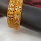 Multi Stone Matte Finish Bangle