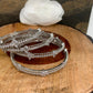 AD Silver Polish Bangles