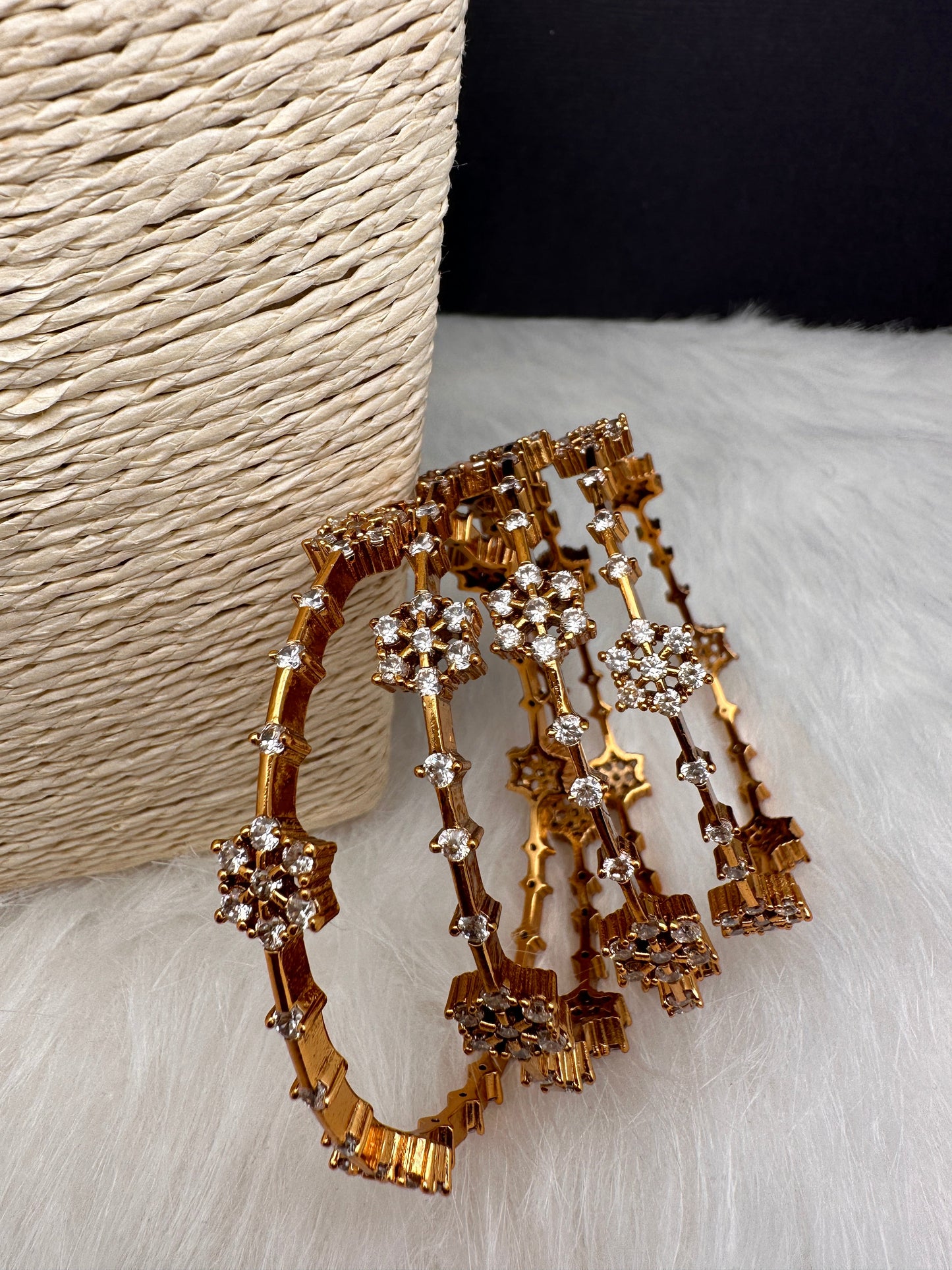 CZ Matte Bangles