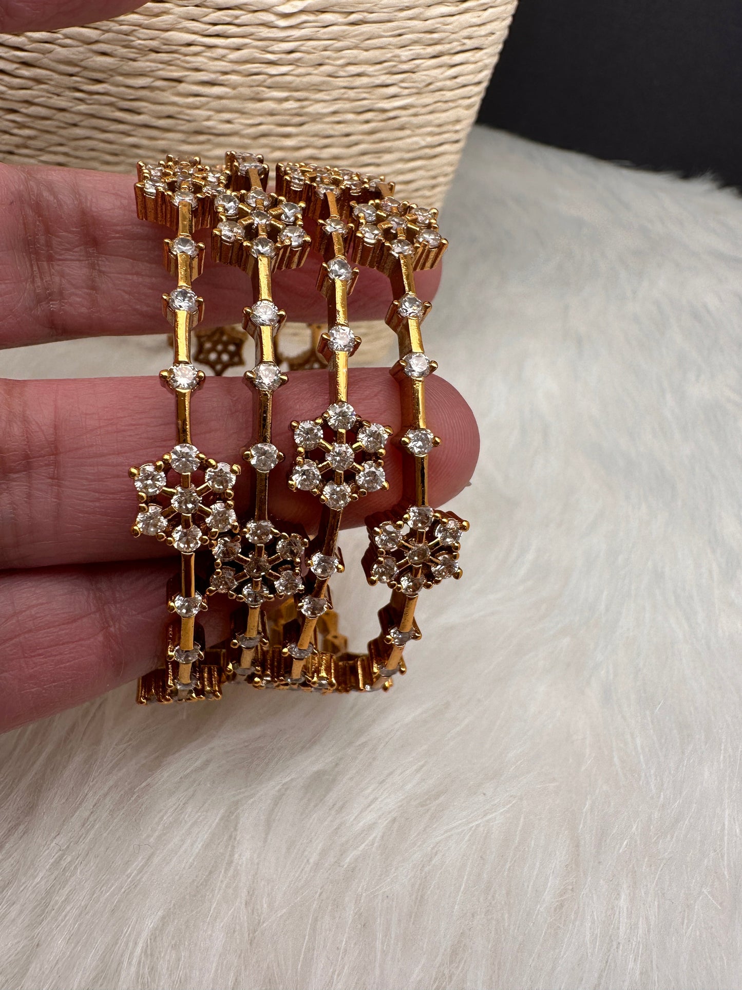 CZ Matte Bangles