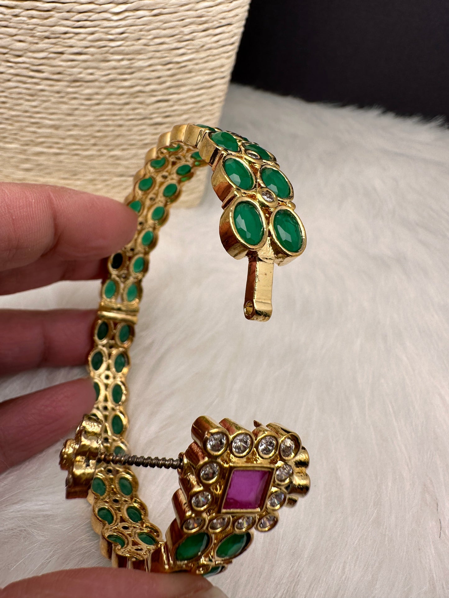 Green Openable Bangles