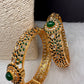 AD Green Stone Openable Bangles