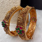 Matte Nakshi Openable Kada Bangles