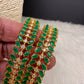 AD Green Stone Bangles