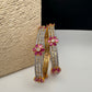 American Diamond Ruby Bangles