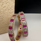 American Diamond Ruby Red Bangles