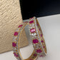 American Diamond Ruby Red Bangles