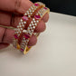 American Diamond Ruby Bangles
