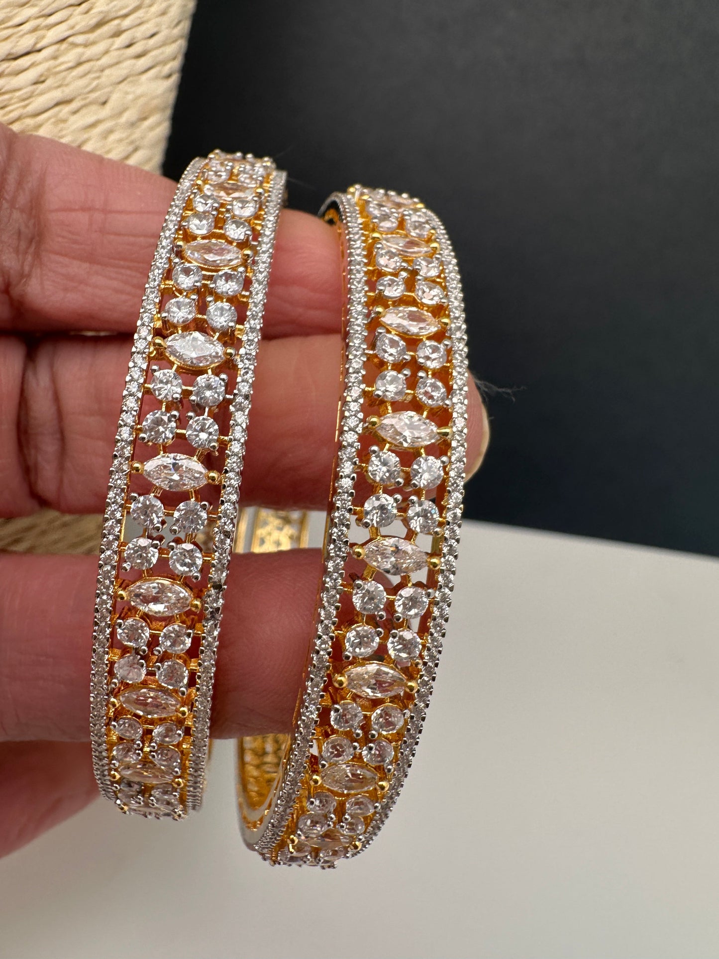 American Diamond Bangles