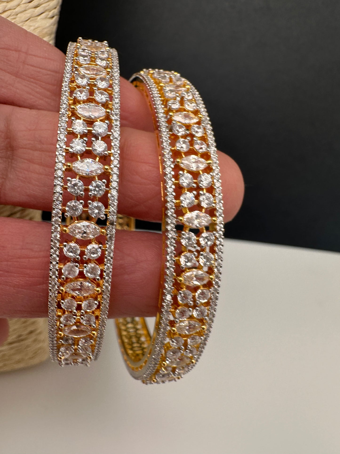 American Diamond Bangles