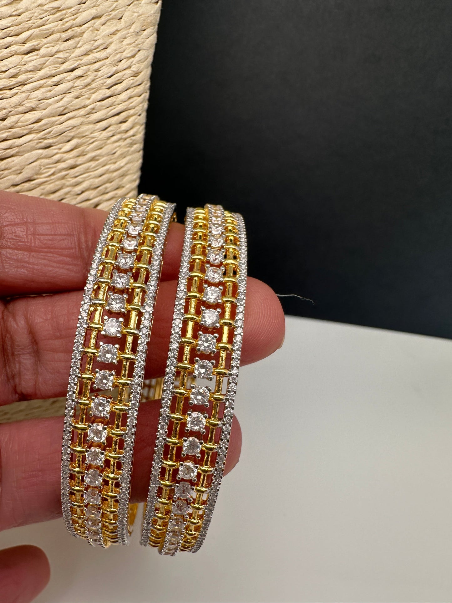 American Diamond Bangles