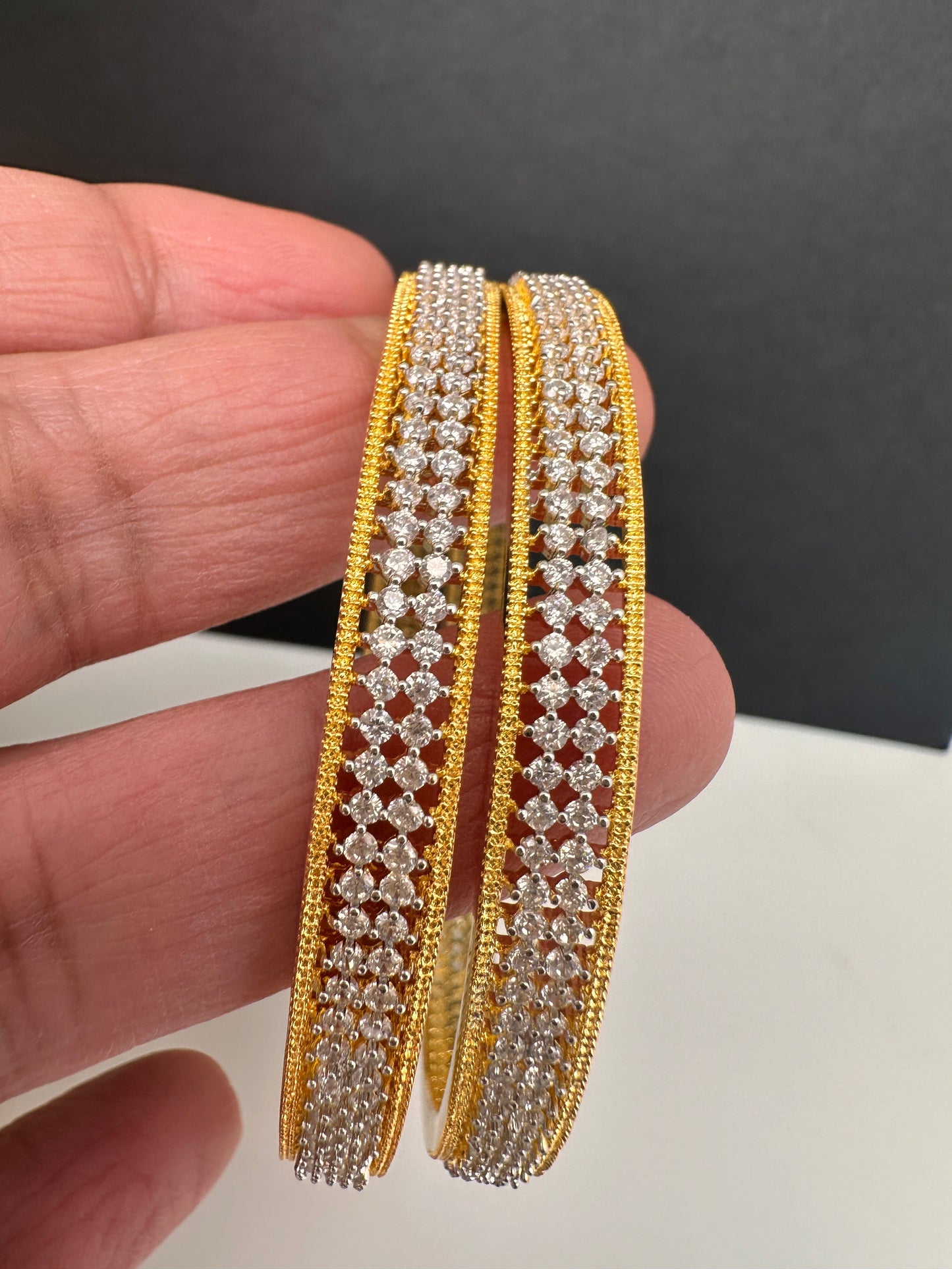 Cubic Zirconia Bangles
