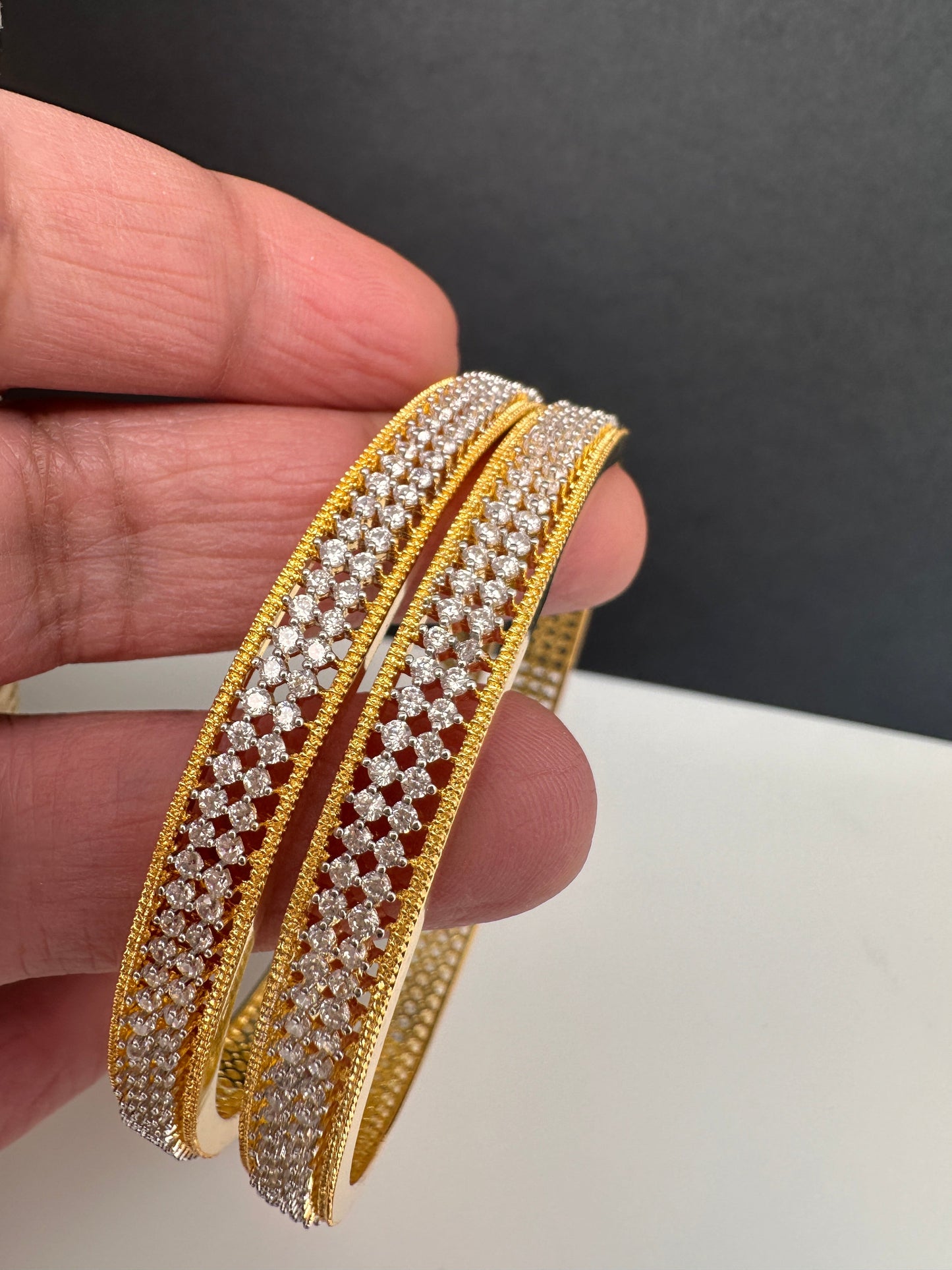 Cubic Zirconia Bangles