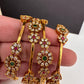 Matte Floral CZ Bangles