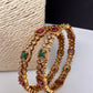 Multi Stone Matte Bangles