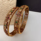 Matte CZ Multi Stone Bangles