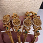 Matte Goddess Lakshmi Kada Bangles