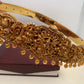 Goddess Lakshmi Premium Matte Finish Multi Stone Kamarband WaistBelt Vaddanam
