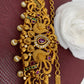 Peacock Multi Stone CZ Stiff Design Hip Chain