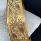 Goddess Lakshmi Motif Floral Self Design Waist Belt Vaddanam