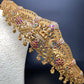Goddess Lakshmi Peacock Nakshi Premium matte Finish Hip Belt