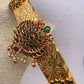 Red Green Kemp CZ Self Design Hip Belt Vaddanam