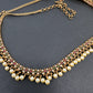 Simple Multi Stone Matte Finish Hip Chain Vaddanam