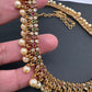 Simple Multi Stone Matte Finish Hip Chain Vaddanam