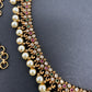 Simple Multi Stone Matte Finish Hip Chain Vaddanam