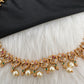 Simple Multi Stone Matte Finish Hip Chain Vaddanam
