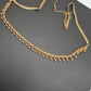 Sleek Multi Stone Matte Finish Hip Chain Vaddanam