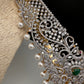CZ Green Stone Diamond Finish Hip Belt Kamarbandh