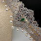 CZ Green Stone Diamond Finish Hip Belt Kamarbandh