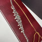 AD Ganga Jamuna Polish Color Stone Pearls Sleek Hip Chain Kamarbandh - Green