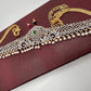 AD Ganga Jamuna Polish Changeable Color Stone Pearls Peacock Design Hip Chain Kamarbandh
