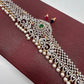 AD Ganga Jamuna Polish Changeable Color Stone Pearls Peacock Design Hip Chain Kamarbandh